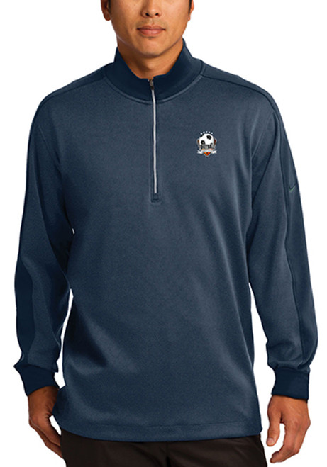 Nike Polyester Dri FIT Half Zip Cover Up Pullovers