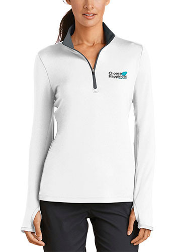 dri fit half zip pullover women's