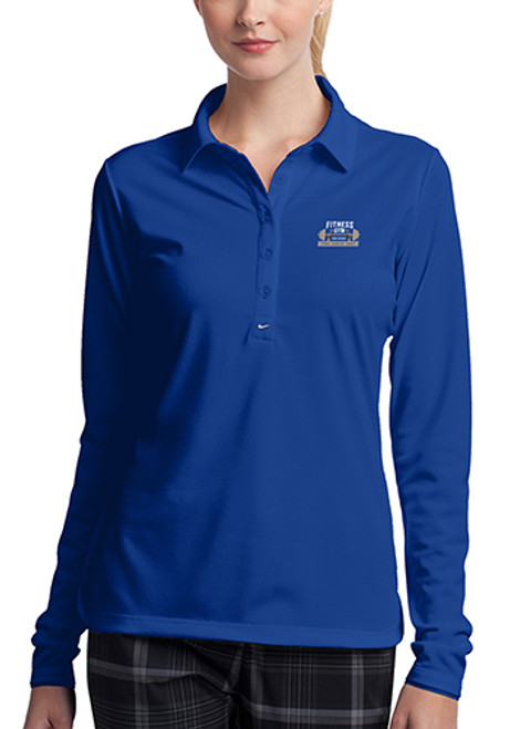 Nike Ladies Long Sleeve Dri FIT Stretch Tech Polos Nike Ladies Long Sleeve Dri FIT Stretch Tech Polos