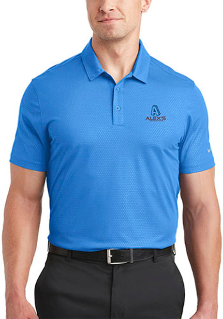Nike Dri FIT Embossed Tri Blade Polos