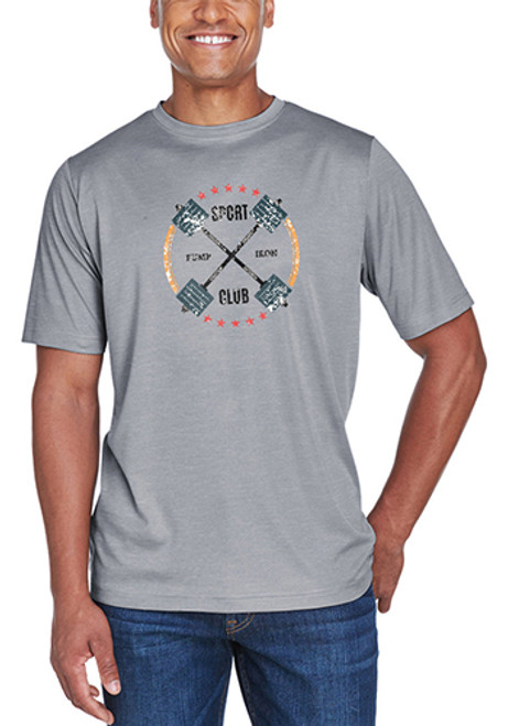 Team 365 Men's Sonic Heather Performance T-Shirts Team 365 Men's Sonic Heather Performance T-Shirts
