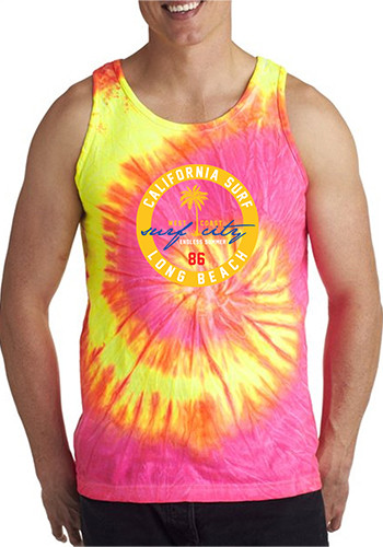 Tie-Dye Adult 5.4 oz Cotton Tank Top