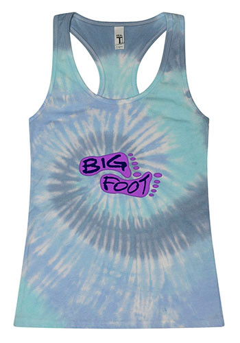 Tie-Dye Ladies Racerback Tank