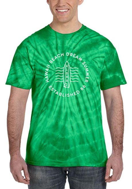 Tie-Dye Adult Cotton Spider T-Shirt