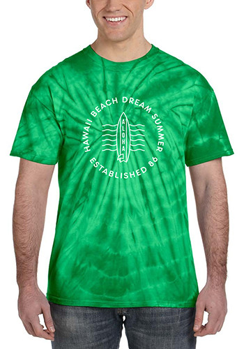 Tie-Dye Adult Cotton Spider T-Shirt