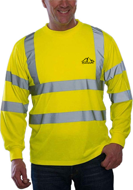 Class 3 Reflective Safety Long Sleeve T-Shirt