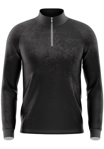 Unisex Quarter Zip Long Sleeve Fishing Shirt