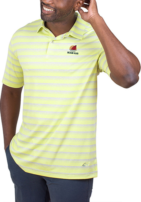 Greg Norman Men's LAB Stripe Polo Greg Norman Men's LAB Stripe Polo