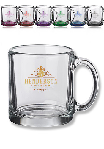 13 oz. Libbey Clear Glass Coffee Mug