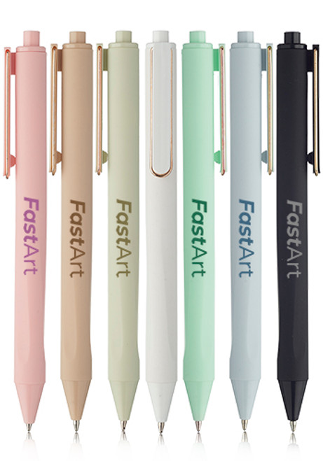 Matte Soft Rubber Coated Ballpoint Pens