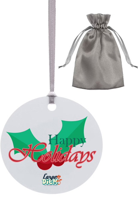 Round Metal Ornament