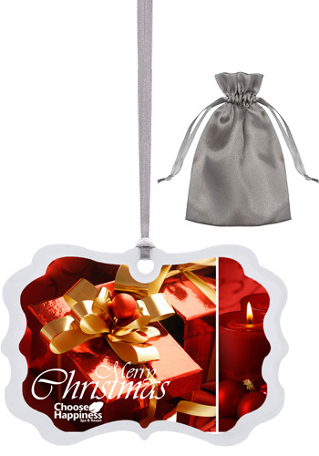 Rectangle Bracket Metal Ornament