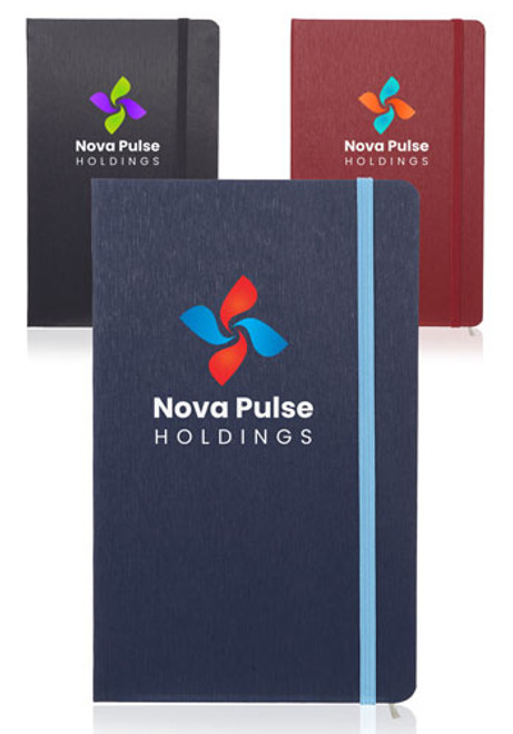 Hardcover Journals with Color Band Hardcover Journals with Color Band