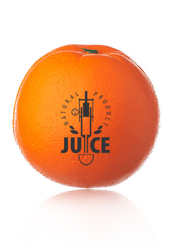 Orange Shaped Stress Balls