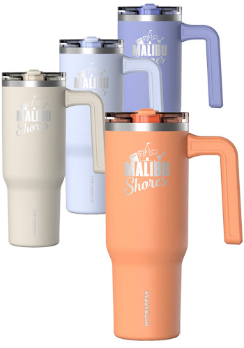 32 oz Hydrapeak® Tumbler With Handle and Straw Lid