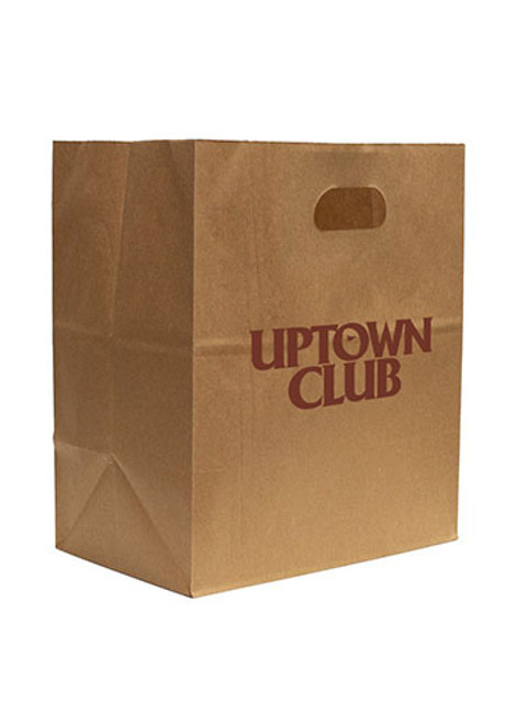 Kraft Die Cut Handle Bags