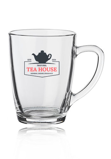 Nadir 10 oz. Tarsila Glass Coffee Mugs
