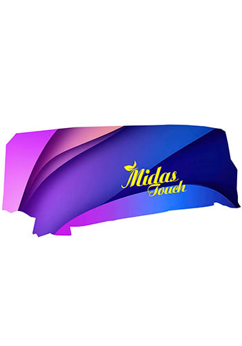 6 ft. Lightweight 3-Sided Full Color Throw 