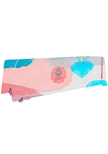 8 ft. Lightweight 4-Sided Full Color Throw 