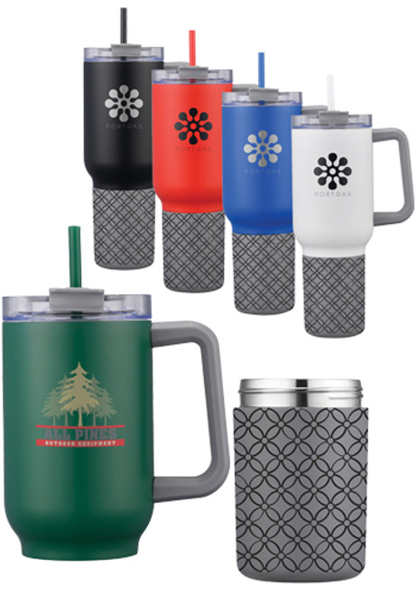 3-in-1 20 oz Tumbler and Can Cooler with Handle