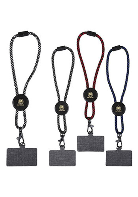 Phone Holder Wristlet with Recycled Cord
