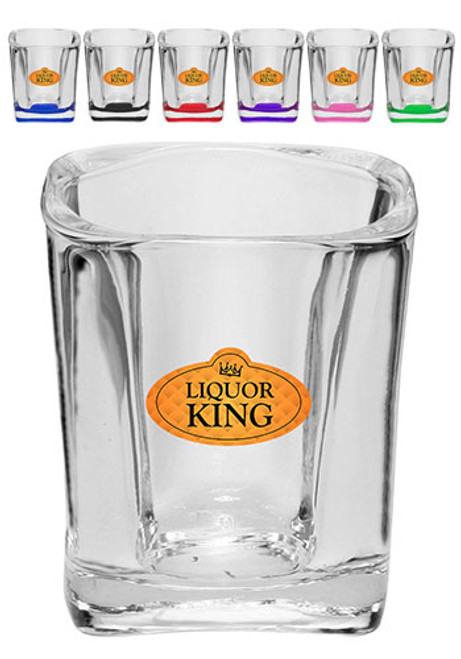 2 oz. Square Shot Glasses
