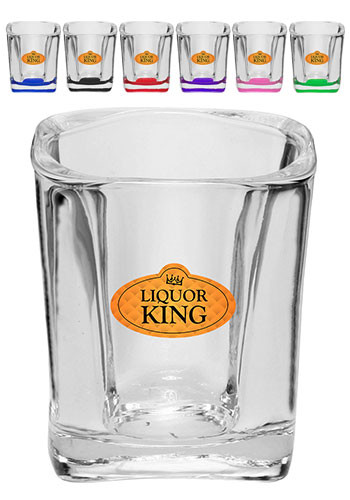 2 oz. Square Shot Glasses
