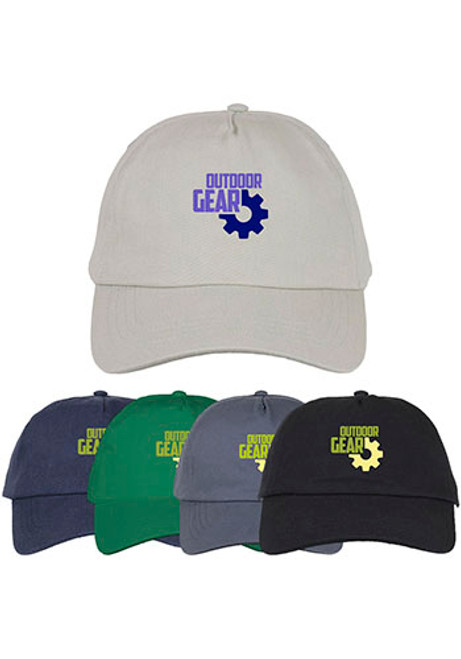 Campbell 5-Panel Cotton Dad Cap