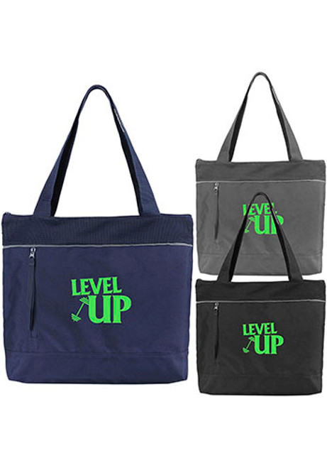 RPET Mesh Zippered Tote