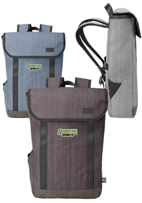 RejuVe ELEMENT Recycled Travel Heather Backpack