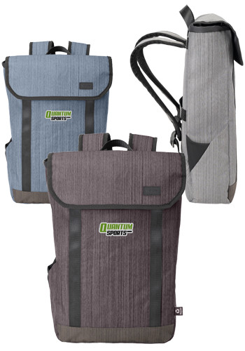 RejuVe ELEMENT Recycled Travel Heather Backpack