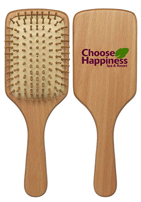 Wood Paddle Hairbrush