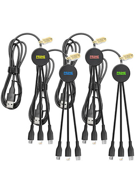 6-in-1 Illuminating 4 ft. USB Charging Cable 6-in-1 Illuminating 4 ft. USB Charging Cable