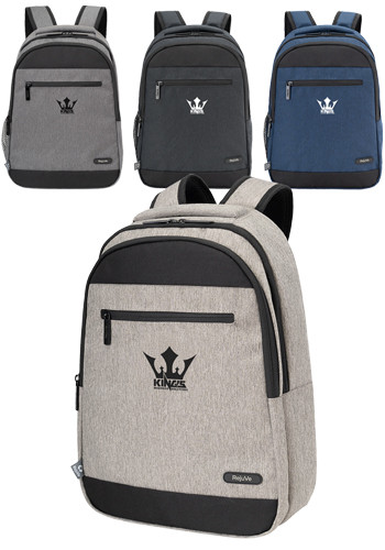 RejuVe MILANO Recycled Executive Heather Backpack