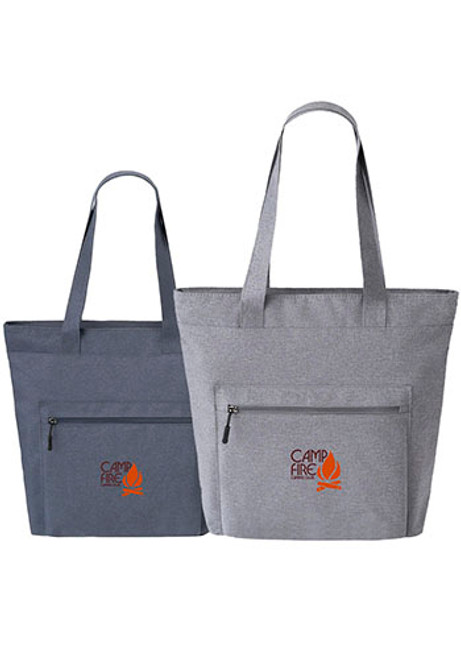 Recycled RejuVe® Heather Lite Tote Bag Recycled RejuVe® Heather Lite Tote Bag
