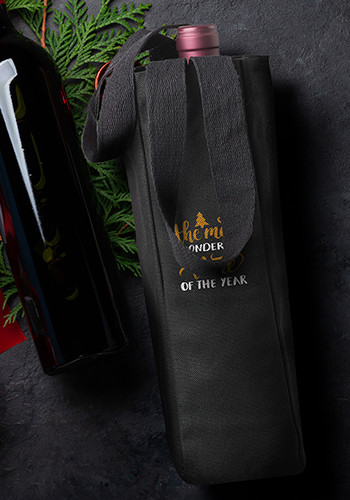 Lolo Single Bottle Canvas Wine Totes