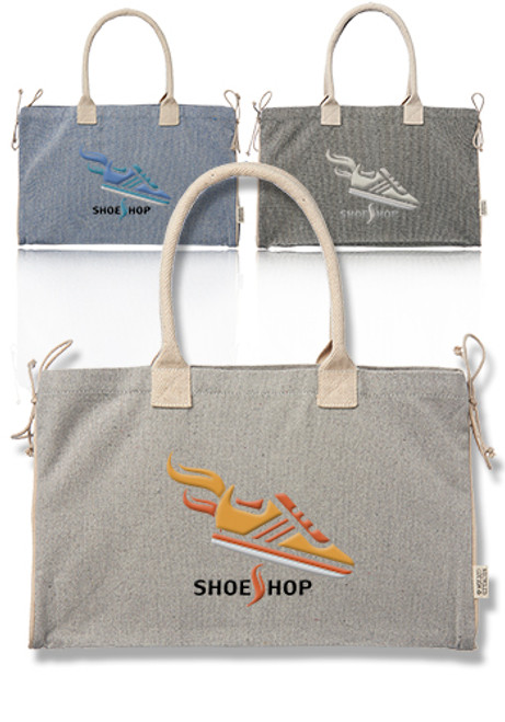 Recycled Canvas Shopper Bags