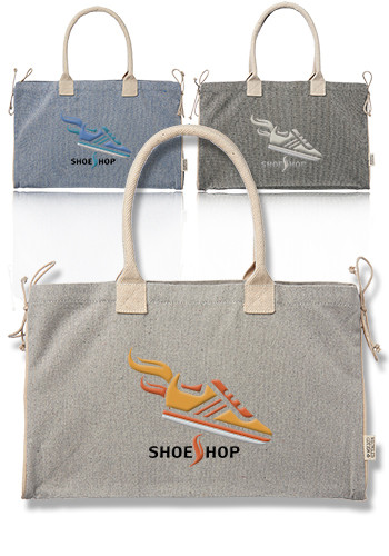 Recycled Canvas Shopper Bags