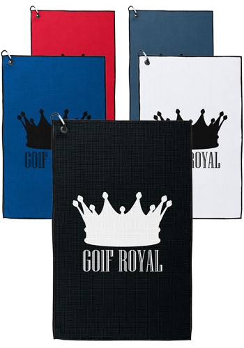 Waffle Weave Golf Towel