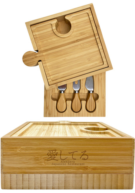 Bamboo Charcuterie Puzzle