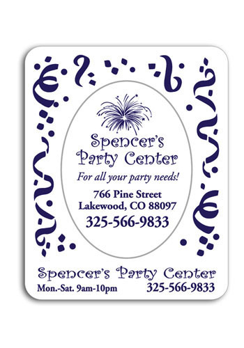 Confetti 3in x 3.75in Magnets