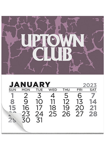 12 Month Calendar 2.75inch x 3.5inch Magnets