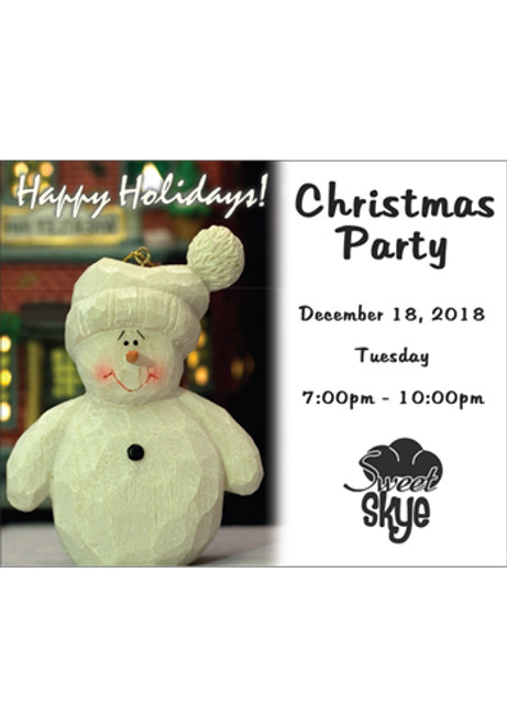 Snowman Save the Date 3.00in x 3.75in Magnets