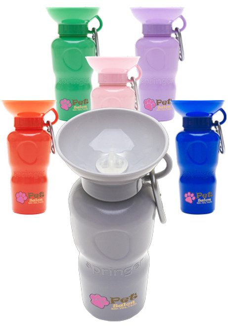22 oz Springer Classic Dog Travel Water Bottle 22 oz Springer Classic Dog Travel Water Bottle
