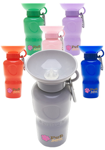 22 oz Springer Classic Dog Travel Water Bottle