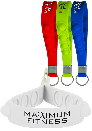 Portable Stress Popper Keychain