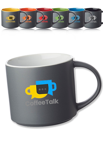 Matte 16 oz. Stackable Ceramic Mugs