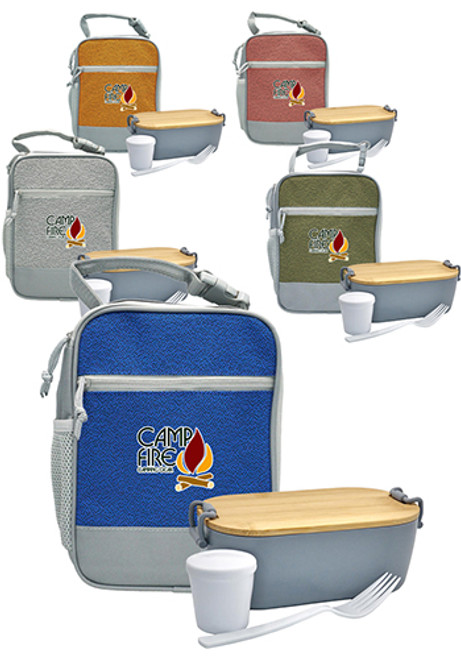 Speck Handy Bamboo Lunch Box Set