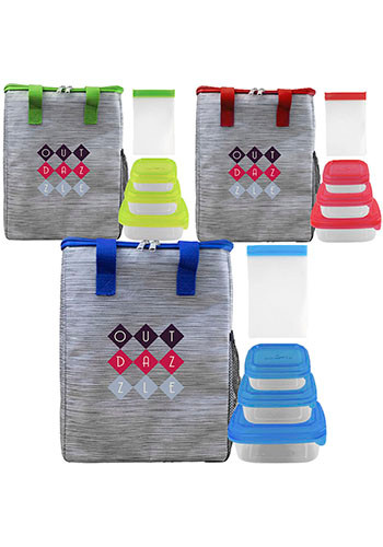 Portion Control and Snack Tote Set