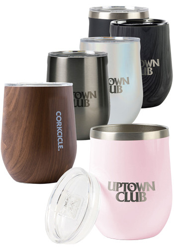 12 oz. Corkcicle® Stemless Wine Cup
